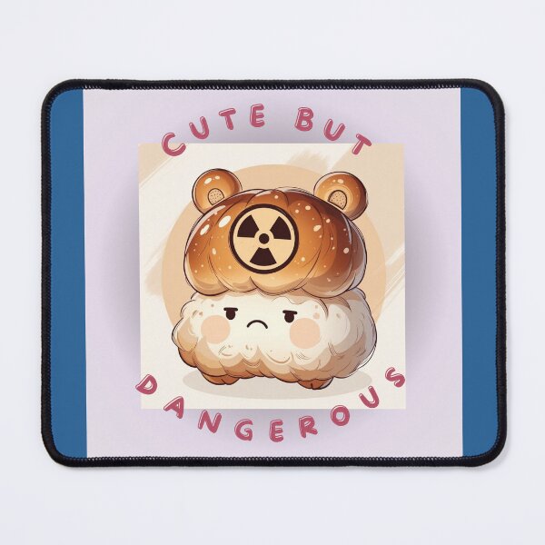 Item preview, Unhappy Radioactive Bread – Mutant Bakery Character designed and sold by NatalyArtStudio.
