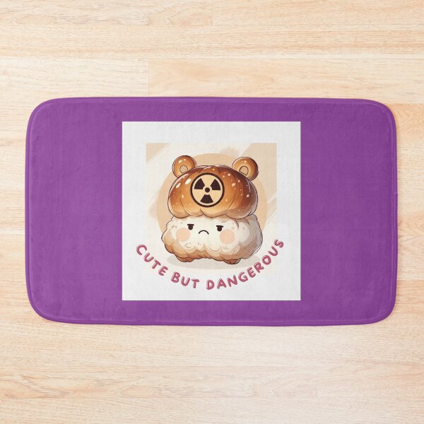 Item preview, Unhappy Radioactive Bread – Mutant Bakery Character designed and sold by NatalyArtStudio.