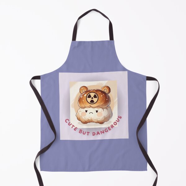 Item preview, Unhappy Radioactive Bread – Mutant Bakery Character designed and sold by NatalyArtStudio.