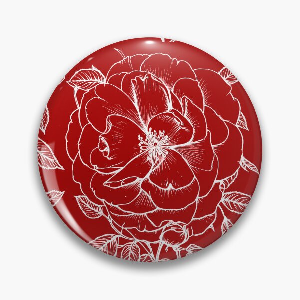 Item preview, A Rose (White Outline - Transparent Coloring) designed and sold by NilCaelum.