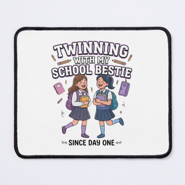 Item preview, Twinning With My School Bestie Cute Best Friend Vibes designed and sold by Wear Sculpt.
