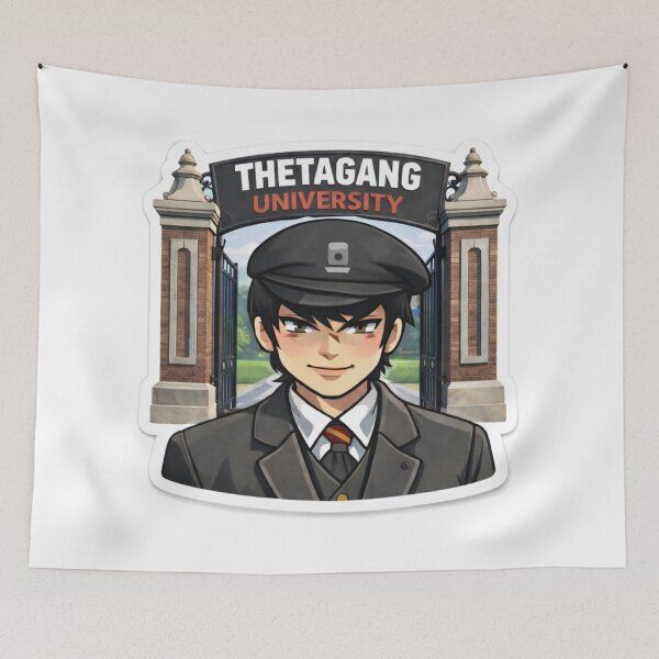 Item preview, ThetaGang University – Options Trading Meme | Theta Gang Premium Collector designed and sold by VolatilityEdge.
