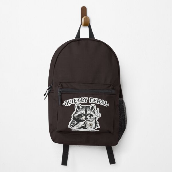 Item preview, Quietly Feral Raccoon Morals & Coffee  designed and sold by Path to Somewhere .