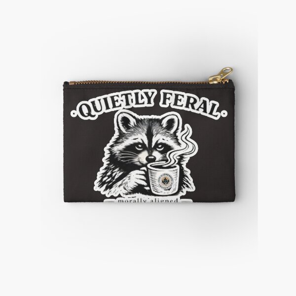 Item preview, Quietly Feral Raccoon Morals & Coffee  designed and sold by Path to Somewhere .