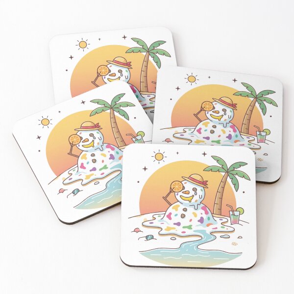 Item preview, Tropical Meltdown: The Rainbow Snowman designed and sold by Artful Expression .