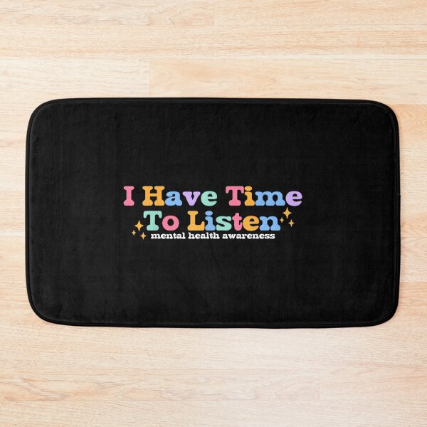 Item preview, I Have Time to Listen Mental Health Awareness Month Groovy designed and sold by LisaMCasares.