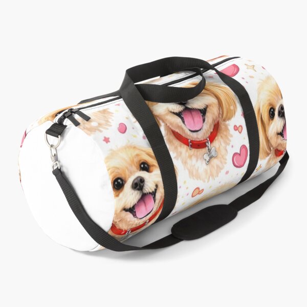 Item preview, Cute Dog Pattern – Adorable Puppy Hearts Aesthetic designed and sold by Aura.Creative.