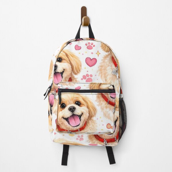 Item preview, Cute Dog Pattern – Adorable Puppy Hearts Aesthetic designed and sold by Aura.Creative.