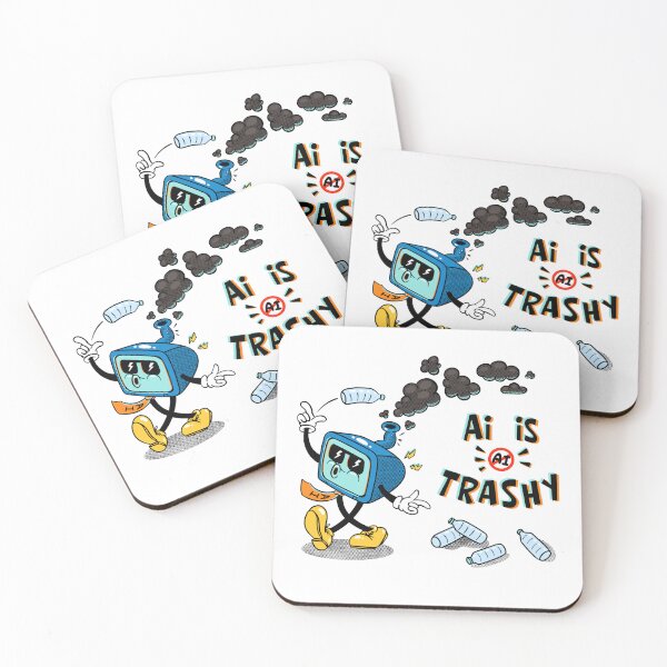 Item preview, AI is Trashy designed and sold by shardsofblue.