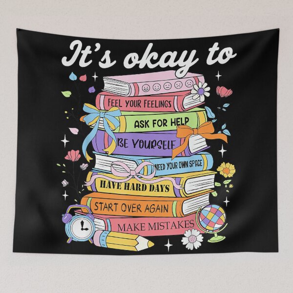 Item preview, It's Okay to Feel Your Feeling Mental Health Awareness Women designed and sold by LisaMCasares.