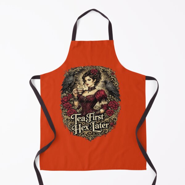 Item preview, Tea First Hex Later – Victorian Gothic Witch Tea Lover Shirt | Dark Humor Raven & Roses Gothic Aesthetic designed and sold by vampbabe54.