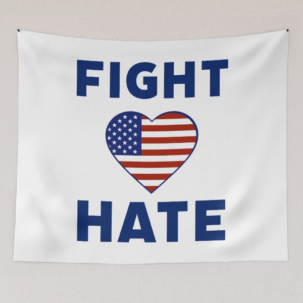 Item preview, Fight hate designed and sold by Rachel the Artist .