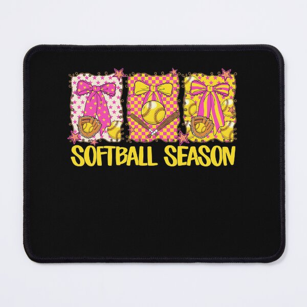 Item preview, Girls Softball Season Bows designed and sold by KroghDs.