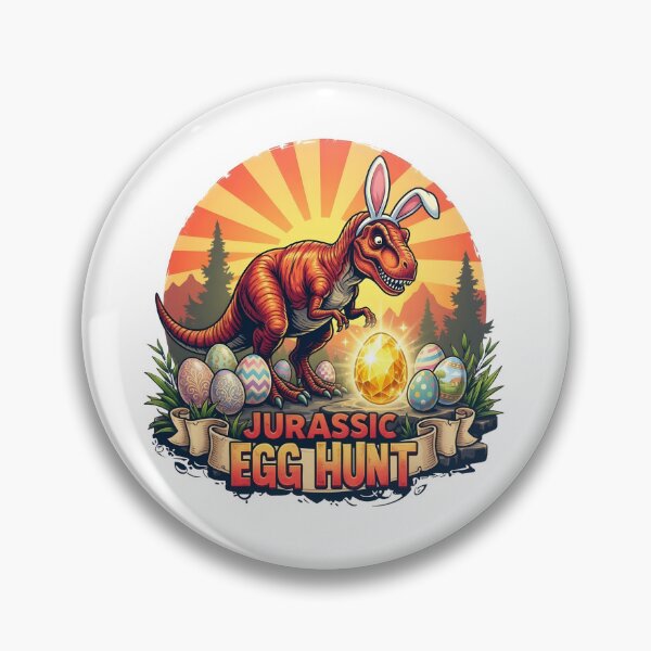 Item preview, Jurassic Egg Hunt – Funny Easter T-Rex Dinosaur Design designed and sold by relso.