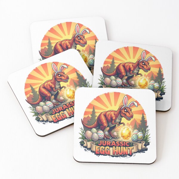 Item preview, Jurassic Egg Hunt – Funny Easter T-Rex Dinosaur Design designed and sold by relso.