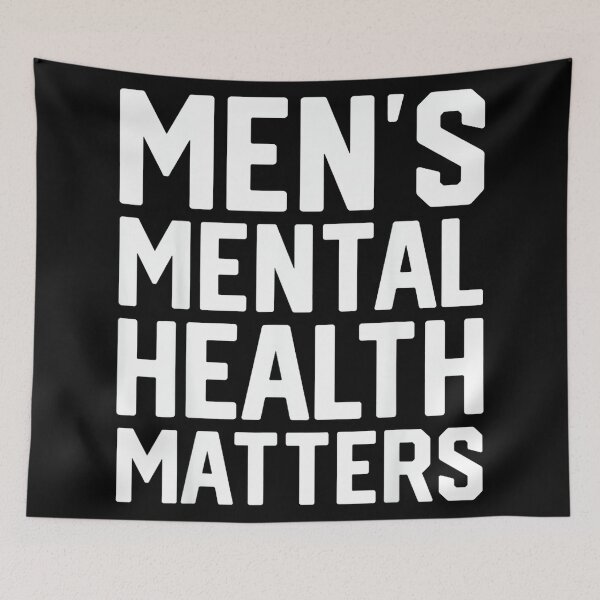 Item preview, Mental Health Matters Men Awareness Month designed and sold by LisaMCasares.