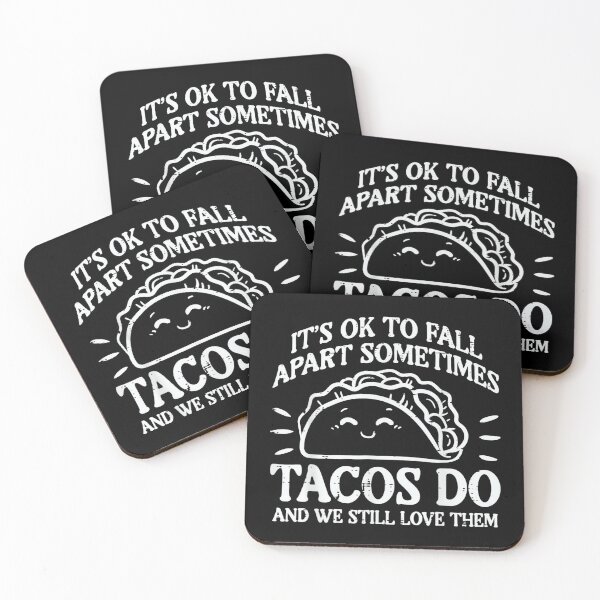 Item preview, Mental Health Ok to Fall Apart Taco Awareness Men Women designed and sold by LisaMCasares.