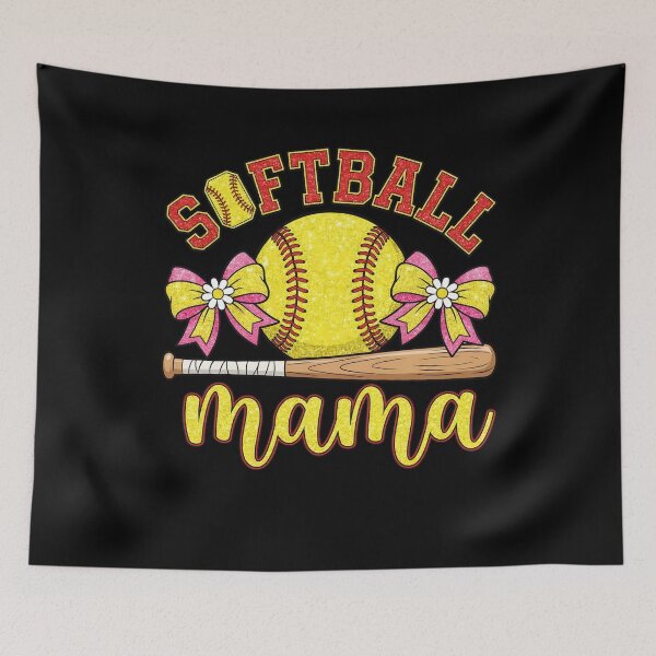 Item preview, Softball Mama Bow designed and sold by KroghDs.