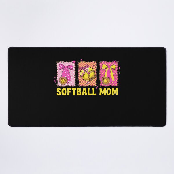 Item preview, Softball Mom Bow Glove designed and sold by KroghDs.