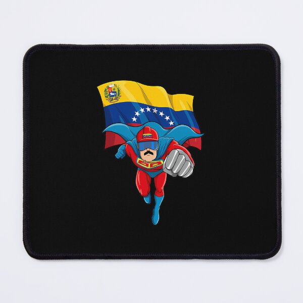Item preview, Superbigote Venezuelas Superhero Protector  designed and sold by RhondaIpock6.