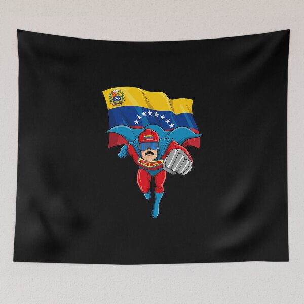 Item preview, Superbigote Venezuelas Superhero Protector  designed and sold by RhondaIpock6.