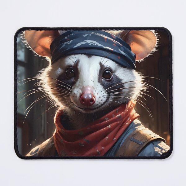 Item preview, opossum Ranger Rambo designed and sold by Paw's Arts.