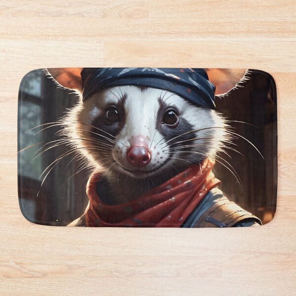 Item preview, opossum Ranger Rambo designed and sold by Paw's Arts.