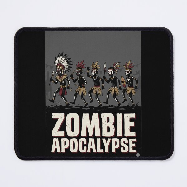 Item preview, Tribal Undead: Zombie Apocalypse Folk Art designed and sold by Artful Expression .