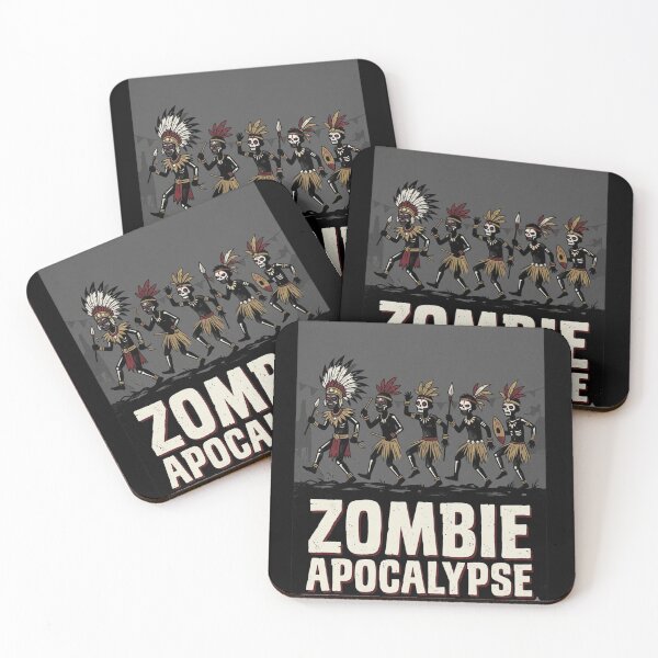 Item preview, Tribal Undead: Zombie Apocalypse Folk Art designed and sold by Artful Expression .