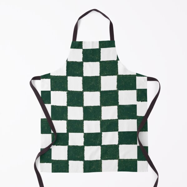 Item preview, Dark Green Painted Check Print designed and sold by laterkatergator.