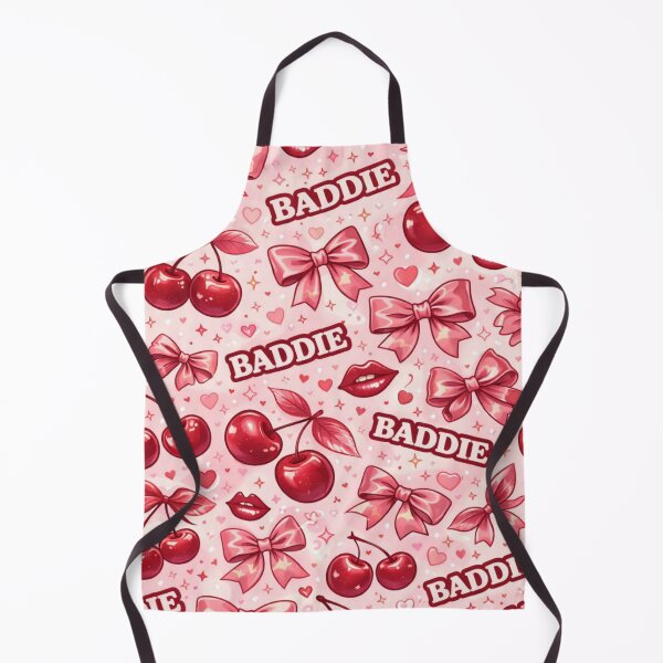 Item preview, Baddie Cherry Bow Pattern – Coquette Aesthetic Cute Pink Design designed and sold by Aura.Creative.