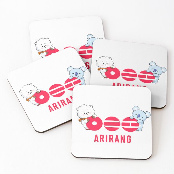 Item preview, BT21 RJ and koya Arirang Bts — Cute BT21 Sticker designed and sold by Crazy-universe.