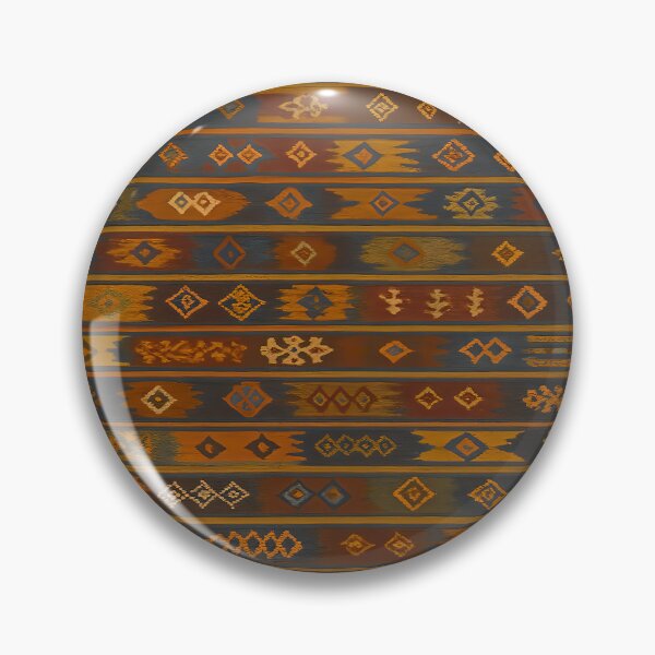 Item preview, Moroccan Berber Kilim Geometric Tribal Pattern Textile Design designed and sold by PinUpPizzazz.