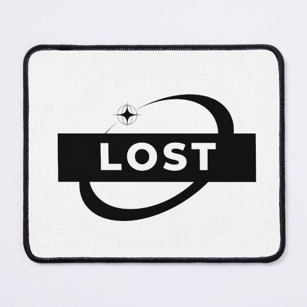 Item preview, LOST– Powerful Motivational Word Typography Sticker designed and sold by ascendzero.