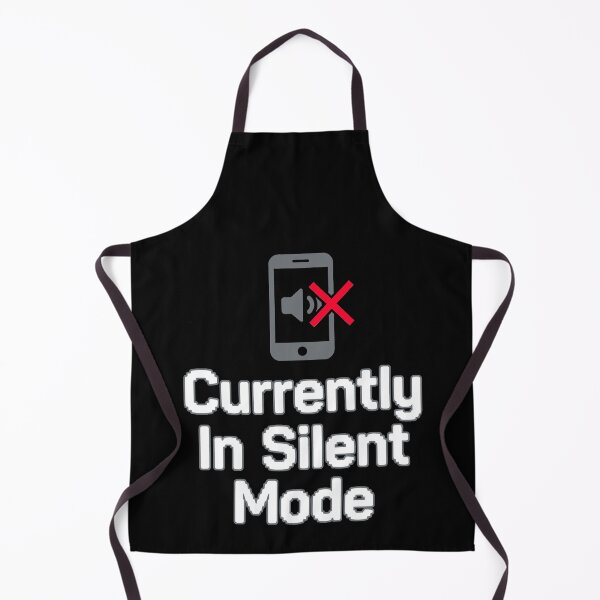 Item preview, Currently In Silent Mode | Funny Introvert | Phone Humor designed and sold by Mysterious Shop.