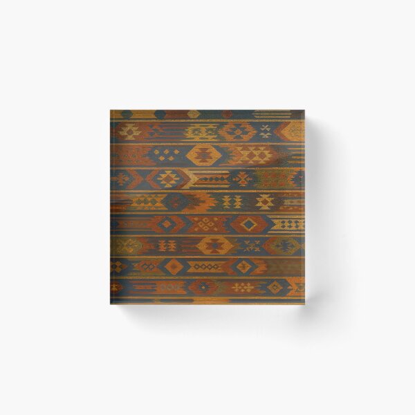 Item preview, Moroccan Berber Kilim Geometric Tribal Pattern Textile Design designed and sold by PinUpPizzazz.