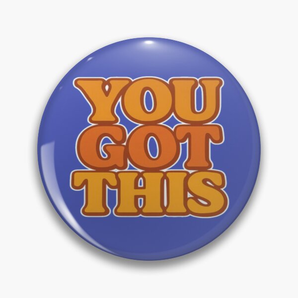 Item preview, You Got This Motivational Retro | Inspirational Quote Vintage 70s | Positive Aesthetic Design designed and sold by Karina Creative Studio.