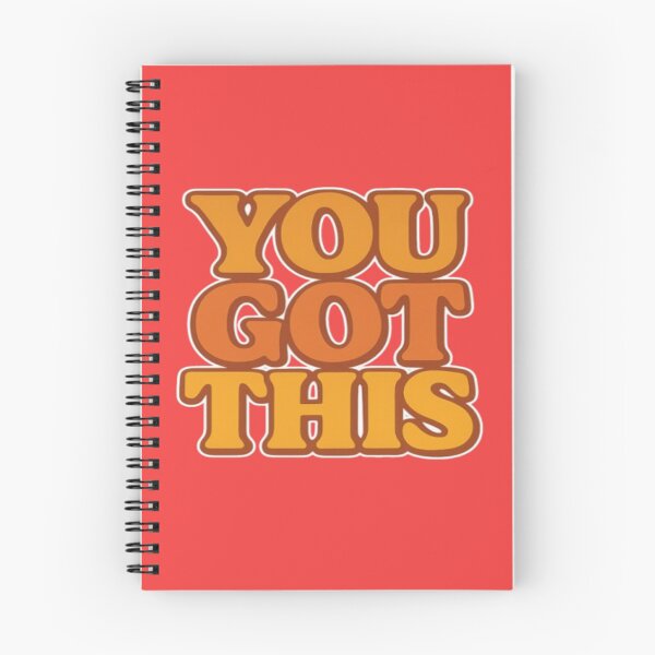 Item preview, You Got This Motivational Retro | Inspirational Quote Vintage 70s | Positive Aesthetic Design designed and sold by Karina Creative Studio.