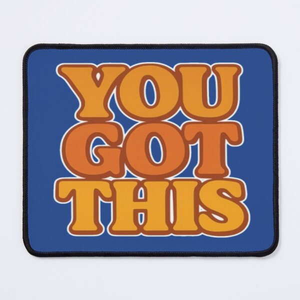 Item preview, You Got This Motivational Retro | Inspirational Quote Vintage 70s | Positive Aesthetic Design designed and sold by Karina Creative Studio.