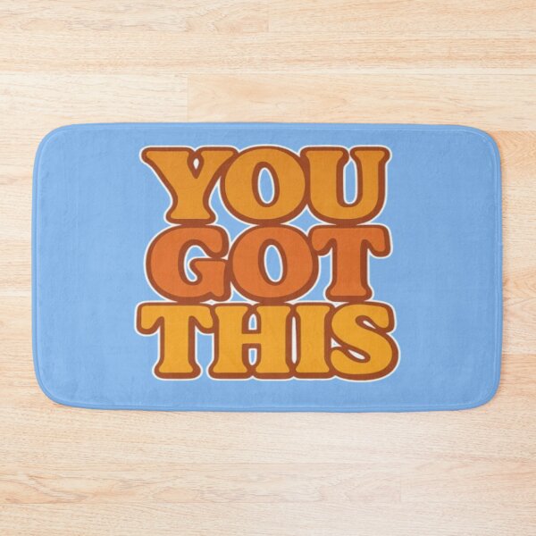 Item preview, You Got This Motivational Retro | Inspirational Quote Vintage 70s | Positive Aesthetic Design designed and sold by Karina Creative Studio.