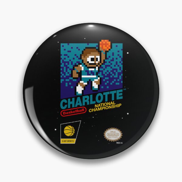 Item preview, Charlotte Hornets 8bit Videogame Cart  designed and sold by MasPoderosa.