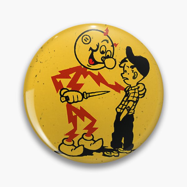 Item preview,  Yellow Reddy Kilowatt Electricity Will Kill You designed and sold by AgustiWiegand.