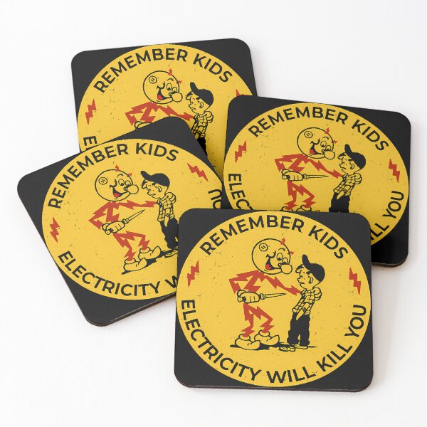 Item preview,  Yellow Reddy Kilowatt Electricity Will Kill You designed and sold by AgustiWiegand.