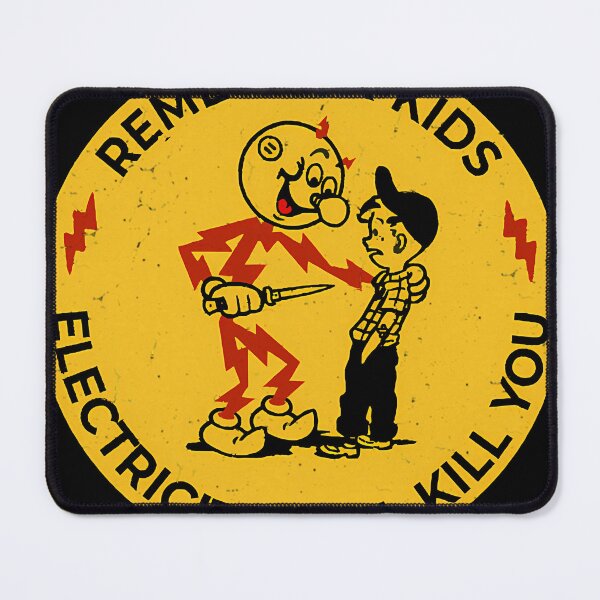 Item preview,  Yellow Reddy Kilowatt Electricity Will Kill You designed and sold by AgustiWiegand.