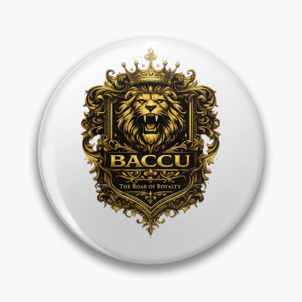 Item preview, BACCU Crowned Lion Royal Crest Design designed and sold by Baccu.