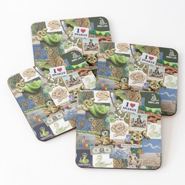 Item preview, Snake Lover Collage Scrapbook Chaos designed and sold by GlueGunEnergy.