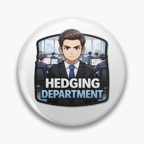Item preview, Hedging Department Anime Trader| Options Trading Meme | WallStreet Options Humor designed and sold by VolatilityEdge.