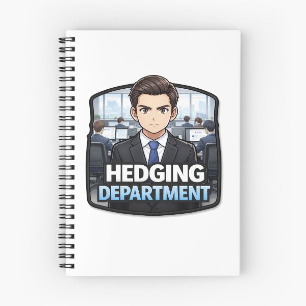 Item preview, Hedging Department Anime Trader| Options Trading Meme | WallStreet Options Humor designed and sold by VolatilityEdge.