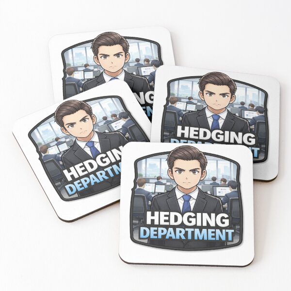 Item preview, Hedging Department Anime Trader| Options Trading Meme | WallStreet Options Humor designed and sold by VolatilityEdge.