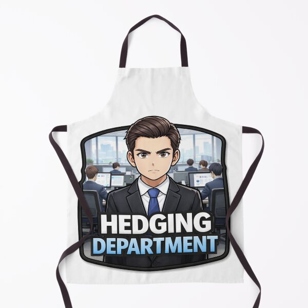 Item preview, Hedging Department Anime Trader| Options Trading Meme | WallStreet Options Humor designed and sold by VolatilityEdge.